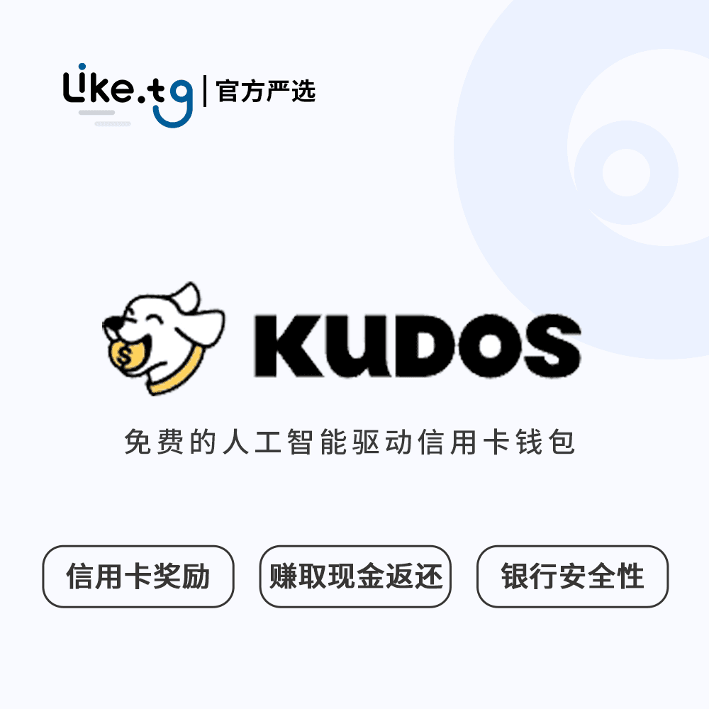 Kudos 人工智能驱动的信用卡钱包