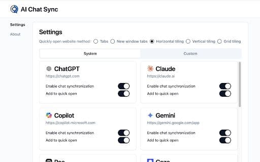 AI Chat Sync - 谷歌插件