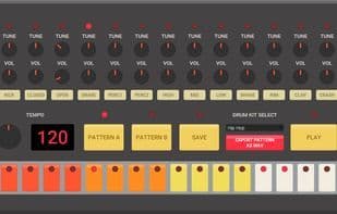 HTML5 Drum Machine