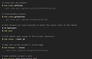 Hub for GitHub
