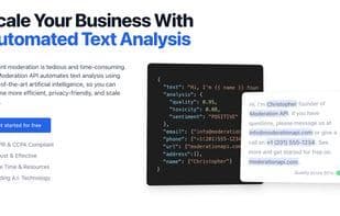 Moderation API