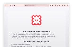 Oku Web Browser