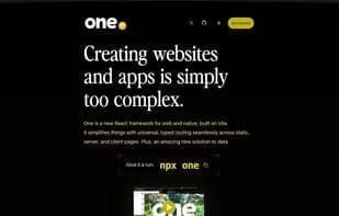 One — React Framework
