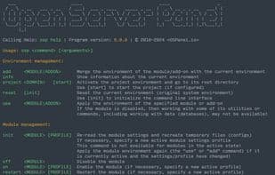 Open Server Panel