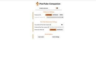 PeerTube Companion