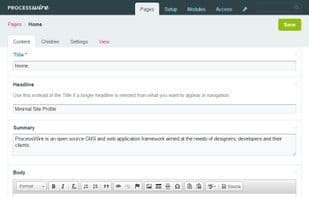 ProcessWire