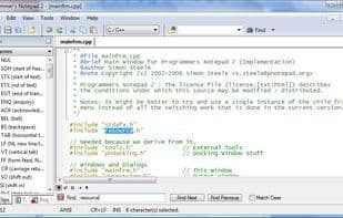 Programmer's Notepad