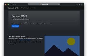 Reboot CMS