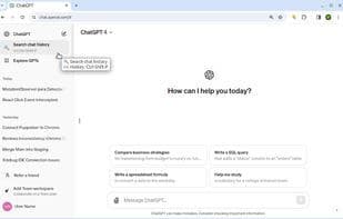 Searchable ChatGPT