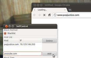 SelfControl -- The Linux port
