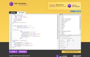 SQL Formatter for SQL Server