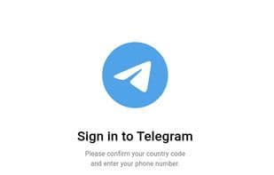 Telegram React