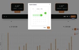 vnStat Client
