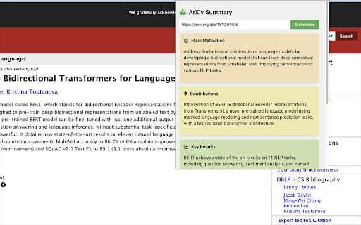 ArXiv Insight - 谷歌插件