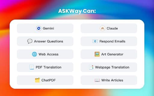 ASKWay - 谷歌插件