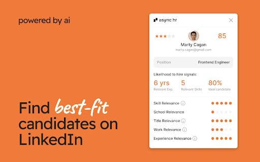 Linkedin Candidate Finder - 谷歌插件