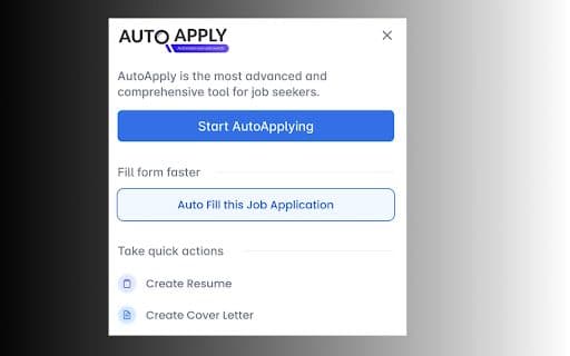 AutoApply Jobs - 谷歌插件