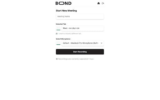 BOND v1 - 谷歌插件
