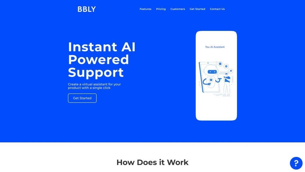 Bubbly - 即时 AI 动力支持