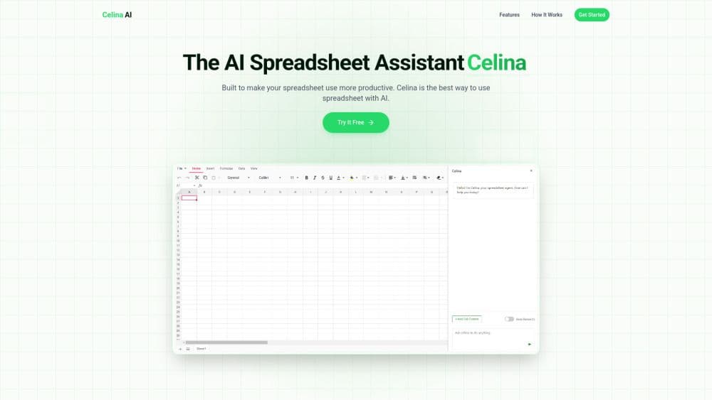 Celina - The AI Sheets Editor