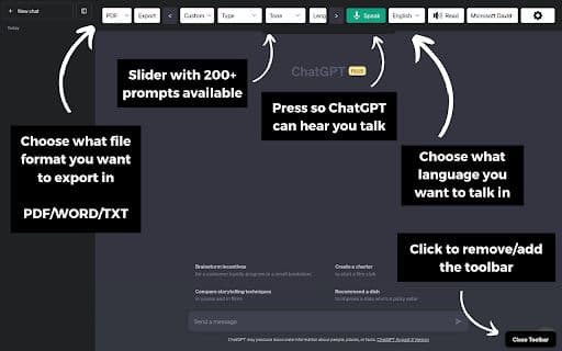 ChatGPT Toolbar Companion - 谷歌插件