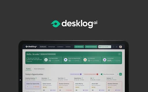 Desklog.ai Chrome Extension - 谷歌插件