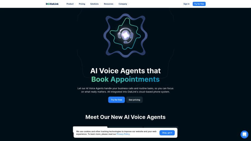 DialLink's AI Voice Agents
