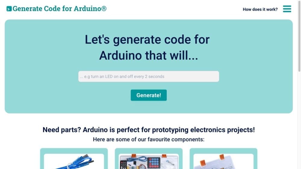 Arduino代码生成器