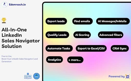LinkedIn Sales Navigator AI - 谷歌插件