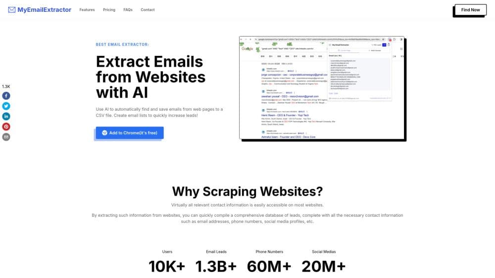 My Email Extractor