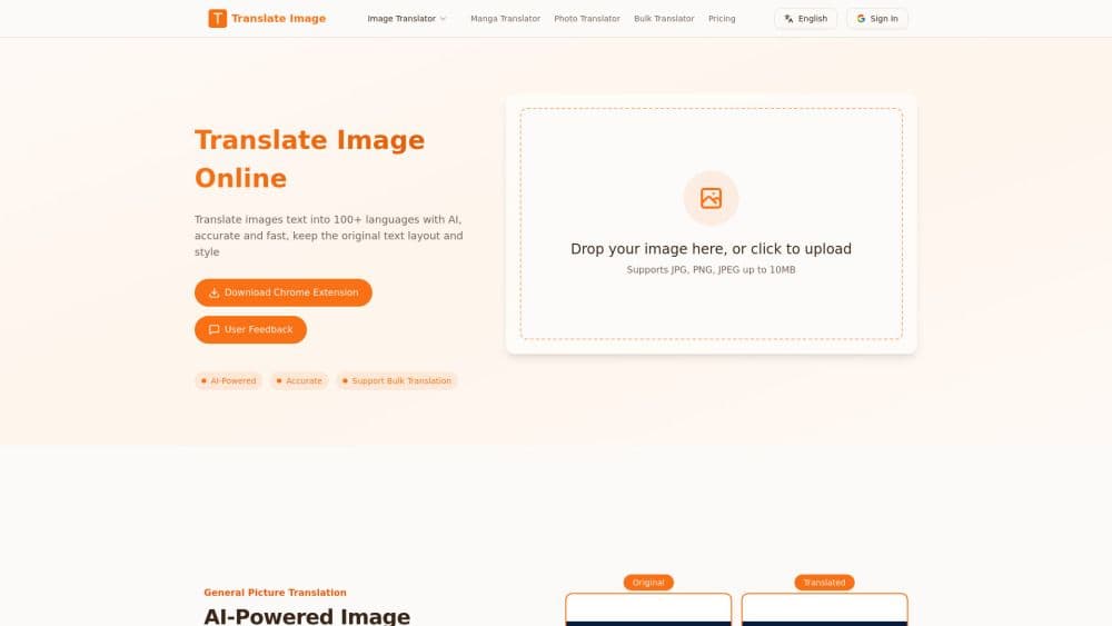 Image Translator / Manga translator