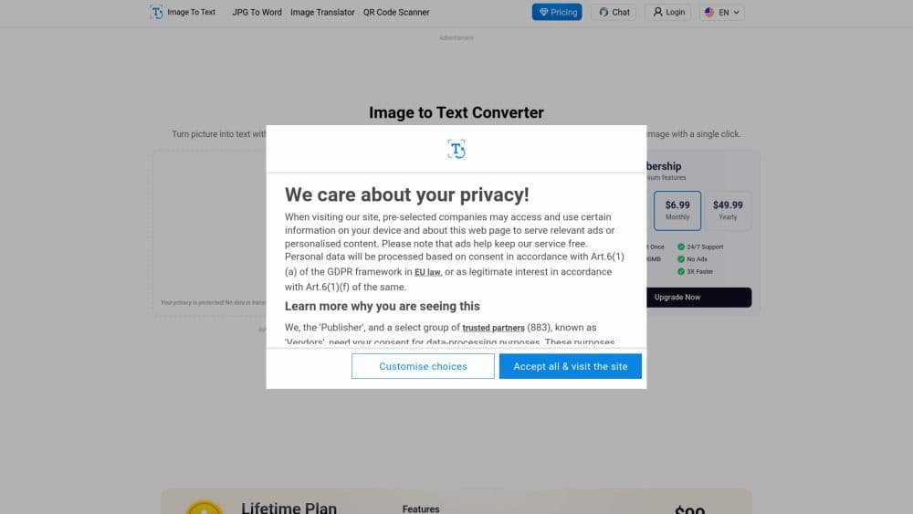 Image to Text Converter