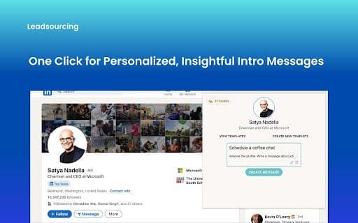 Leadsourcing - 谷歌插件