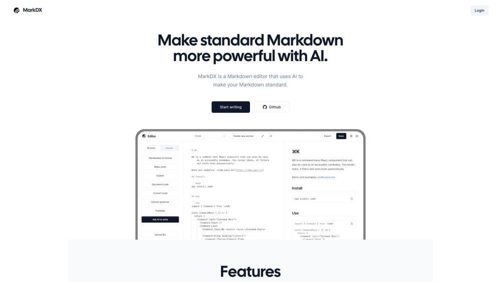 MarkDX