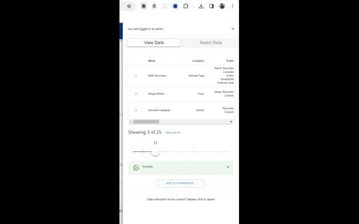 RecruitPro - 谷歌插件