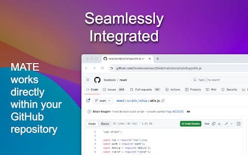 MATE: AI Code Review - 谷歌插件