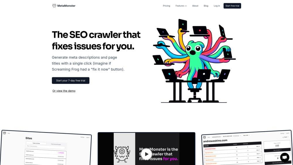 MetaMonster SEO Crawler