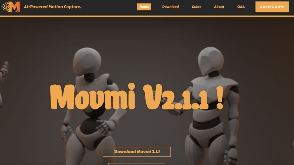 Movmi - 人工智能驱动的人体动作捕捉