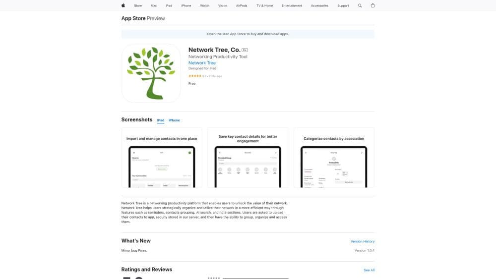 Network Tree