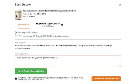 Ücretsiz Yapay Zeka Müşteri Temsilcisi - 谷歌插件