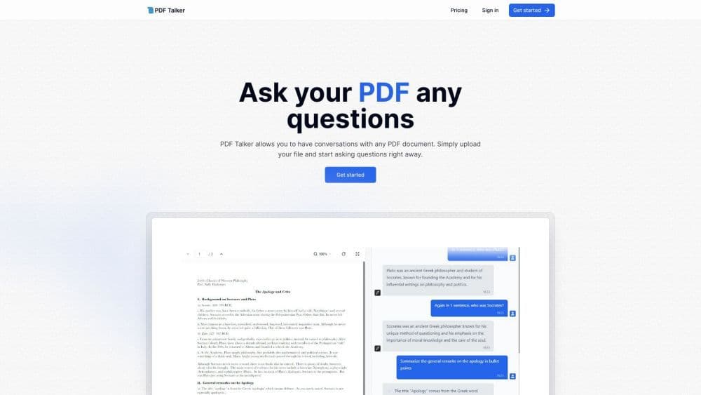 PDF Talker