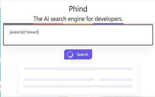 Phind - 谷歌插件