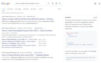 ChatGPT for Google