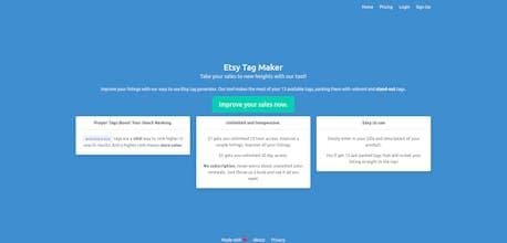 Etsy AI Tags