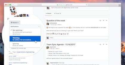 GitHub Team Discussions