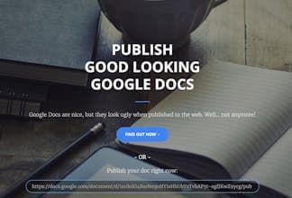 Google Docs Publisher