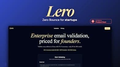 Lero - Email Validator