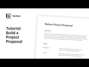 Notion Project Proposal