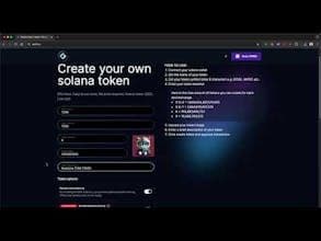 Patih - Solana v2 token creator