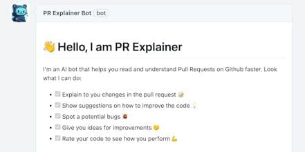 PR Explainer Bot